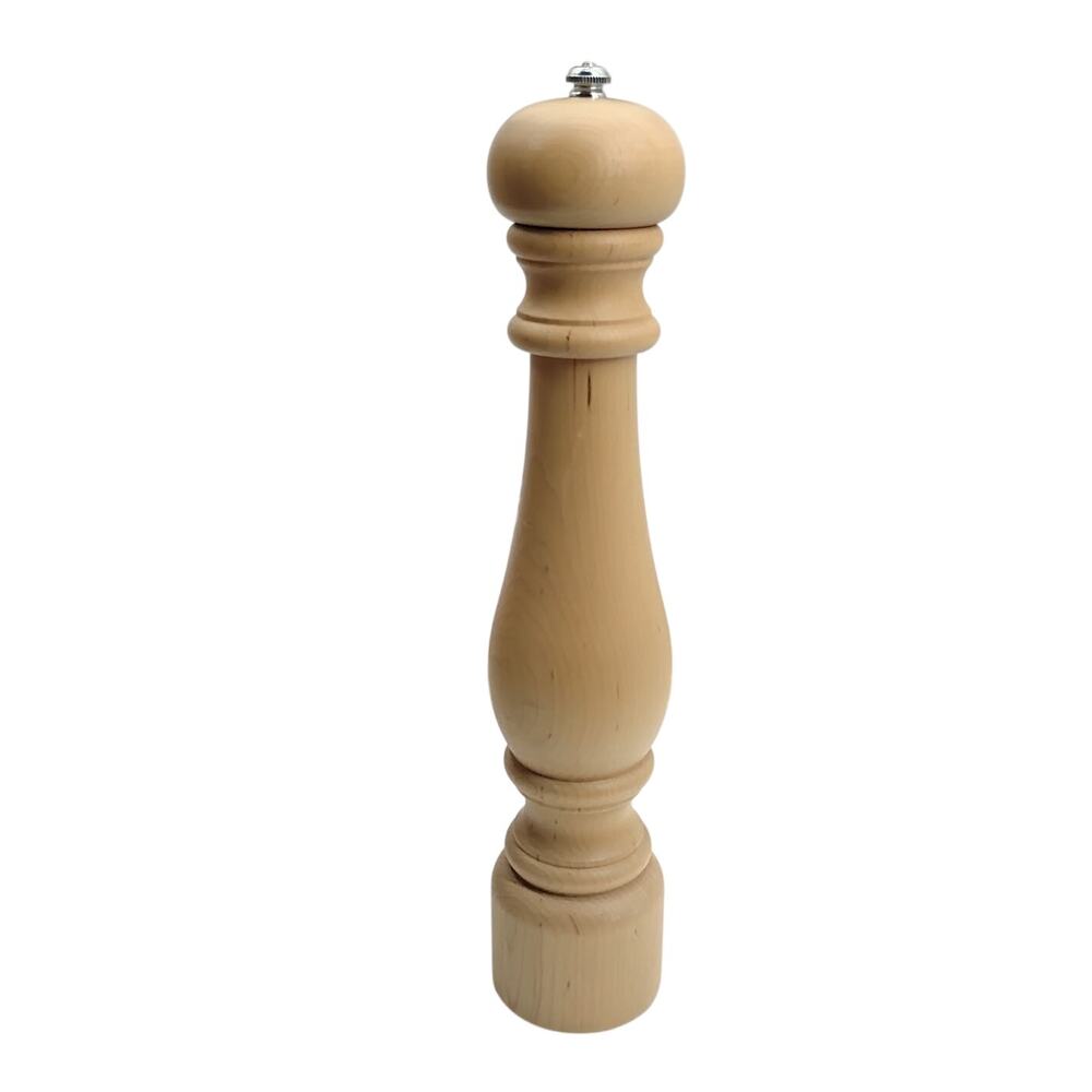 Banton by Vic Firth Natural Wood Pepper Mill Grinder Large 14.5" Tall USA